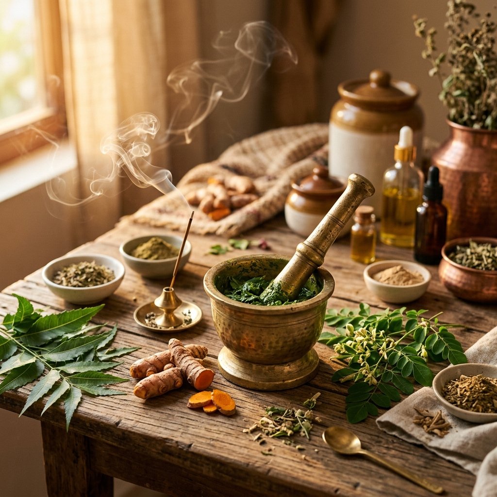 Ayurvedic Herbs and Preparation